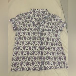 ROLLER RABBIT PJ SHIRT - SIZE S